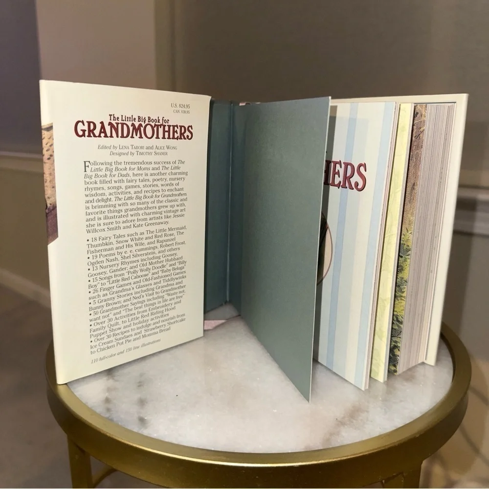 The Little Big Book for Grandmothers 2002 First Edition Keepsake Gift Book